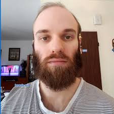 Michael's beard in 2018