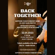 Back Together' Sapphire Coast Concert Band