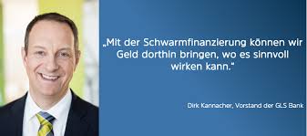 Ein Neues Geschaftsmodell Fur Banken Die Gls Bank Goes Crowdinvesting