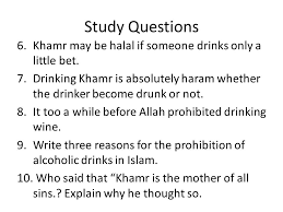 And when a muslims goes to a non muslim country , and drinking wine before meal is tradition in some non muslim countries, if we dont drink its considered as bad manners in such cases are we supposed to drink????how will we. Dangerous Life Styles Alcoholic Beverages The Mother Of All Evils During The Early Days Of Islam Drinking Alcohol Was Very Common In The Beginning Ppt Download