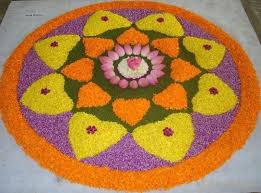 Best Onam Pookalam Designs Easyday Colorful Rangoli Designs Rangoli Designs Diwali Rangoli Designs Flower