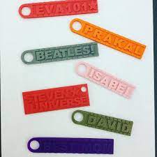 Prospect Heights Library On Instagram Some Of The Keychains Designed In Our Learn To 3d Print Workshop As Par 3d Printing Diy 3d Printing Business 3d Printer
