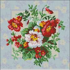 программа для перевода изображения в схему для вышивки крестом Vyshivalka Skachat Shemu Vyshivki Riolis 267 Podushka Buket Cvety Vyshitye Krestikom Podushka Vyshitaya Krestikom Vyshivka Krestom