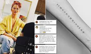 The us model chrissy teigen, wife of john legend, remembers her son, who died shortly after the birth, with a tattoo. Chrissy Teigen S New Tattoo Is Slammed For Having Strong Holocaust Vibes Daily Mail Online