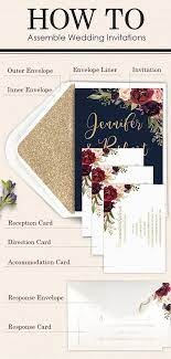 How To Assemble Wedding Invitations Weddingplanningtips Wedding Invitations Watercolor Floral Wedding Invitations Wedding Planning