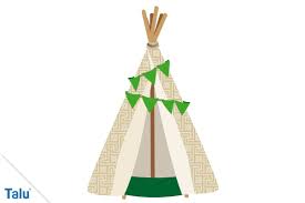 Tipi Selber Bauen Ohne Nahen Bauanleitung Fur Indianerzelt Tipi Selber Bauen Indianerzelt Selber Bauen