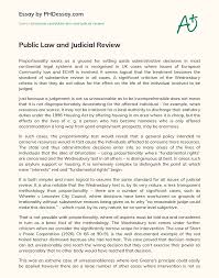 Actions judged inconsistent are declared unconstitutional and. Public Law And Judicial Review Phdessay Com