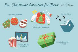 Even a 6th grader has important projects and activities! 8 Fun Christmas Activities Your Teen Will Love