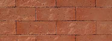 La collection patrimoine exprime une terre. Pre Aged Red Facing Brick Terracotta Plaquette