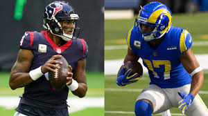 Deshaun watson reportedly just wants out of houston four months after signing a contract extension and amid a chaotic few weeks that has executive vice president of football. Texans Qb Deshaun Watson Rams Wr Robert Woods Lead Players Of The Week