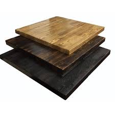 Commercial dining table sets with warranty; Industrial Tabletops 24 Square Antique Ash Contractfurniture Com Restaurant Table Tops Woods Restaurant Restaurant Tables