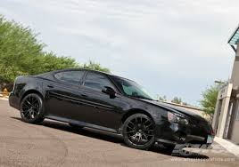 2008 Pontiac Grand Prix With 20 Giovanna Kilis In Black Matte Wheels Pontiac Grand Prix Pontiac Grand Prix Gtp Pontiac