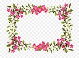The borders are sized for use with 8.5 x 11 paper. Free Printable Clip Art Borders Free Digital Flower Frame Png Plant Border Clipart Stunning Free Transparent Png Clipart Images Free Download