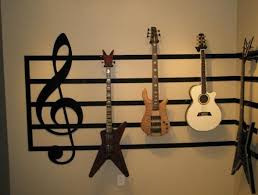 Great Room Guitar Display Music Room Decor Music Room Guitar Display