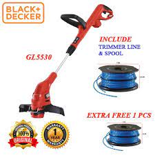 Check spelling or type a new query. Black Decker B D Gl5530 Grass String Trimmer Mesin Rumput 530w Foc 1pcs Trimmer Line Spool Mesin Potong Rumput Shopee Malaysia