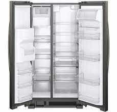 Mini refrigerator without freezer in white. Wrs325sdhv Whirlpool 36 24 6 Cu Ft Capacity Side By Side Refrigerator With Led Lighting And Built