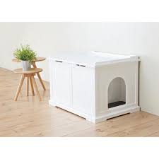 Trixie Wooden Pet House Xl And Litter Box 40233 The Home Depot Litter Box Enclosure Wooden Cat House Litter Box Covers