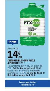 Catalogue prospectus pub eleclerc 03122019 09122019. Offre Combustible Pour Poele A Petrole Ptx2000 Chez Eleclerc Brico