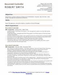 An associate degree or higher in computer science, business administration or a related field is often required for a document controller candidate. Document Controller Resume Samples Qwikresume