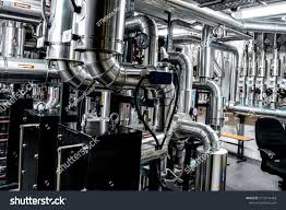 Industry Concept Pipes Tubes At Factory Ad Ad Concept Industry Pipes Factory Website Template Design Stock Photos Template Design