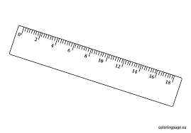 Free printable ruler coloring pages. Ruler Coloring Page Coloring Pages February Math First Day Of School