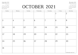 October 2021 Printable Calendars And Planners Pdf Templates For Goodnotes Notability Remarkable 7c In 2021 Calendar Printables October Calendar Printable Calendar