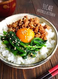 ひき肉 ほうれん草