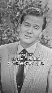 Replying to @Grammalambchop “April Love” has certainly always been a  favorite of mine too. You can find to the digitally remastered version of  “April Love” wherever you listen to music! #patboone ...