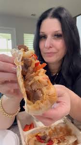 ⭐️MUKBANG⭐️ LET’S TRY THE NEW ADOBO RANCH SAUCE 🤩 #mukbang #chipotle  #adoboranch #steak #quesadilla #queso #pickles #morgansmix