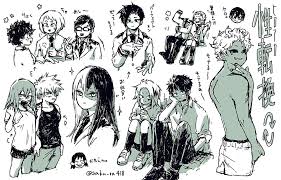 In this video you will see how your favourite characters look like when exchanging gender. ã•å'Œ On Twitter My Hero My Hero Academia Memes My Hero Academia