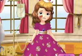 It is up to her animals, led by clover the rabbit, and a powerful, magical amulet, to set her on the path of the heart. Heal Sofia The First Sofia The First Games