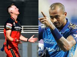 Royal challengers bangalore vs mumbai indians is also sportszebra has come up with an idea where we give ipl fans a chance to vote your favorite ipl teams of todays match rcb vs mi 2020 ipl. Ipl 2020 Mi Vs Rcb Hardik Pandya Chris Morris Reprimanded For On Field Spat Cricket News Times Of India