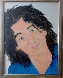 Native American beauty Acrylic 80×120 cm