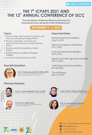Thousands of participants attended symposia, conferences, exhibitions, master classes, round tables, seminars, open lectures of the forum from a rigorous international scientific symposium dedicated to. The 7th Icpaps The 12th Annual Conference Of Iscc Fakultas Farmasi Ugm