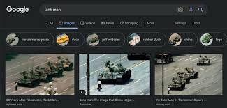 But if you queried the term tank man through bing's image search in the us, you received no results, even with the safe search in addition, duckduckgo, which uses bing, was also producing no results for tank man earlier on friday. Cqd Wgfaq Heam