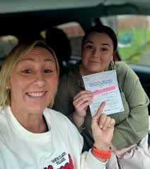 Two first time passes today with Natalie and a camera shy Tara 💪💪💪💪 The  weather was awful all day but the pair of you nailed it first go with just  4 minor