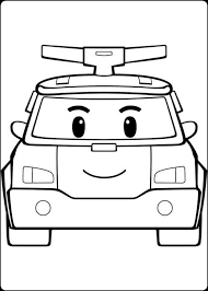 These free, printable summer coloring pages are a great activity the kids can do this summer when it. Cara Menggambar Tayo Bis Kecil Ramah Dan Mewarnai Edukasi Anak Robocar Poli Cars Coloring Pages Coloring Pages