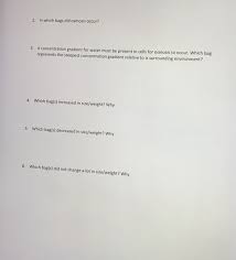Download copy to your computer to fill out! Solved Part Iii Cell Homeostasis Virtual Lab Fill In Chegg Com