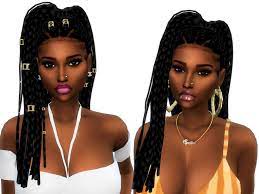Downloads Xxblacksims Sims Hair Womens Hairstyles Braids