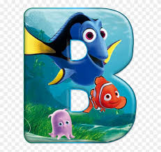 Alfabeto Decorativo Nemo Png Letras De Buscando A Nemo Clipart 46722 Pikpng