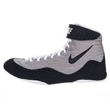 nike inflict wrestling shoes grey black