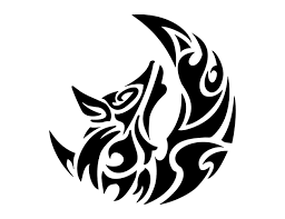 Pin By Liz Otto On Tattoos Wolf And Moon Tattoo Tribal Wolf Tattoo Tribal Wolf