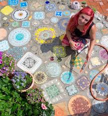 Mein Bunter Garten Topp Bastelbucher Online Kaufen Mosaikgarten Mosaik Diy Garten Fliesen