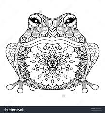 Pin By Ceri Jeffers On Frogs And Toads Frog Coloring Pages Animal Coloring Pages Mandala Coloring Pages