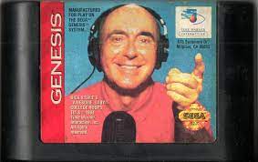 Dick Vitale S Awesome Baby College Hoops 1994 Genesis Box Cover Art Mobygames