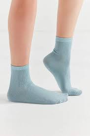 Urban Outfitters Solid Ribbed Crew Sock Hipster Outfits Spring Sock Outfits Socks
