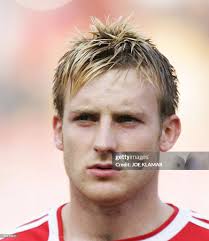 Trinidad and Tobago football player Christopher Birchall lines up... News  Photo