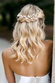 Just twist and add smoothness with some hair gel. 41 Perfect Wedding Hairstyles For Medium Hair In 2021 Wedding Hairstyles For Medium Hair Half Up Wedding Hair Medium Hair Styles