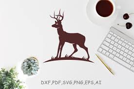 Download Deer Vector Logo Design Illustration Graphic By Wachied Creative Fabrica SVG Cut Files