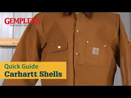 Quick Guide To Carhartt Shells Cotton Duck Firm Duck Sandstone Duck Washed Duck And Quick Duck